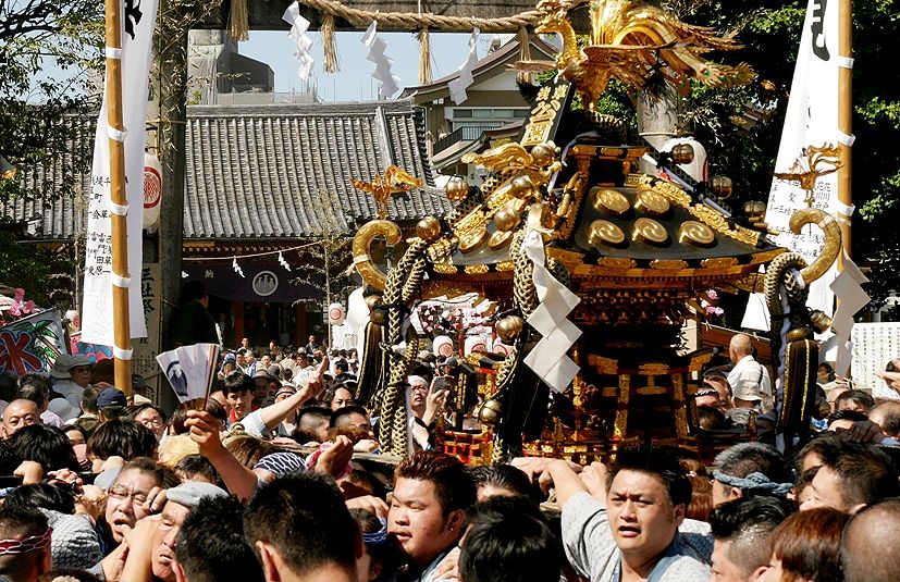 歴史の浪漫街道/お江戸の神輿 祭りだ！神輿だ！祭り神輿 Ｈ26年 浅草三