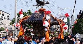 文化財殿ヶ谷神輿150年祭。'15.07.12.