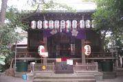 櫻木神社本殿。07.09.23.